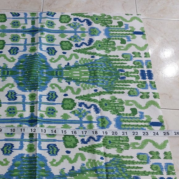 Green Fabric Yardages 19 X 25 - Picture 2 of 2